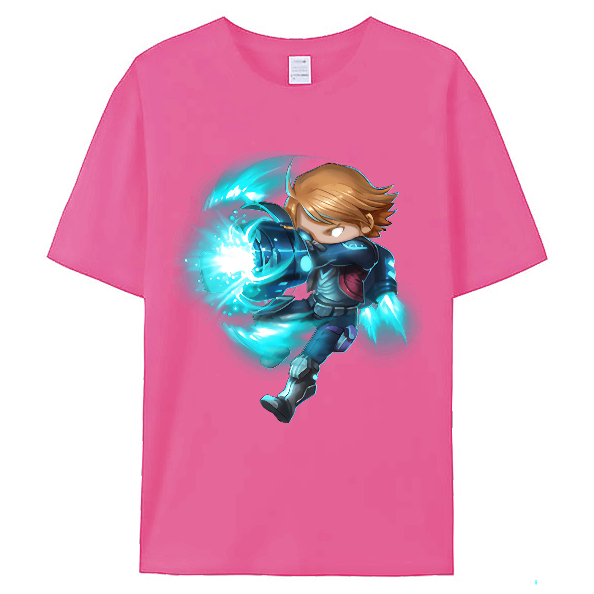 （画像用） リーグ・オブ・レジェンド League of Legends LOL レディースカジュアルプリントTシャツ（綿100％）